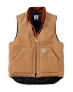 Carhartt Duck Insulated Rib Collar Quilted Vest